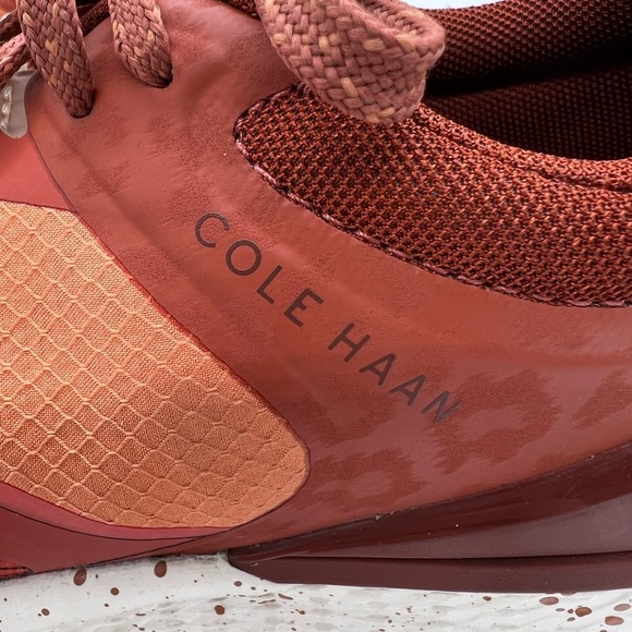 Cole Haan Burnt Orange and Gray Grand 360 Trail Athletic Shoes Women’s Size 8B - Picture 5 of 15